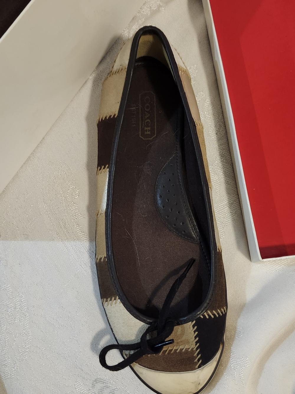 Vintage Y2K Coach Melissa Patchwork Flat Sneaker - Picture 4 of 7